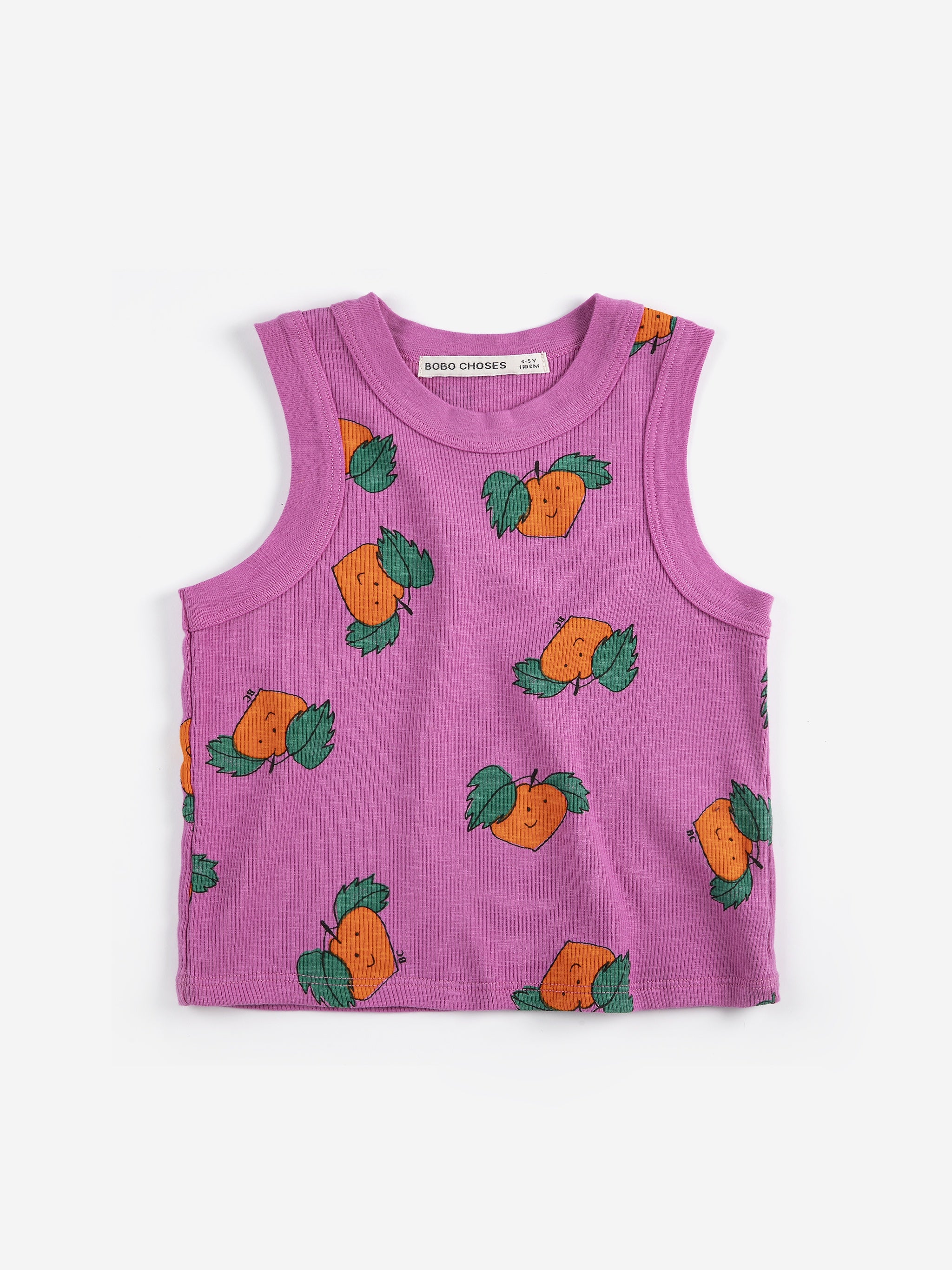 Bobo Choses | Tangerine all over tank top