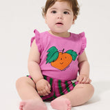 Bobo Choses | Tangerine ruffled body
