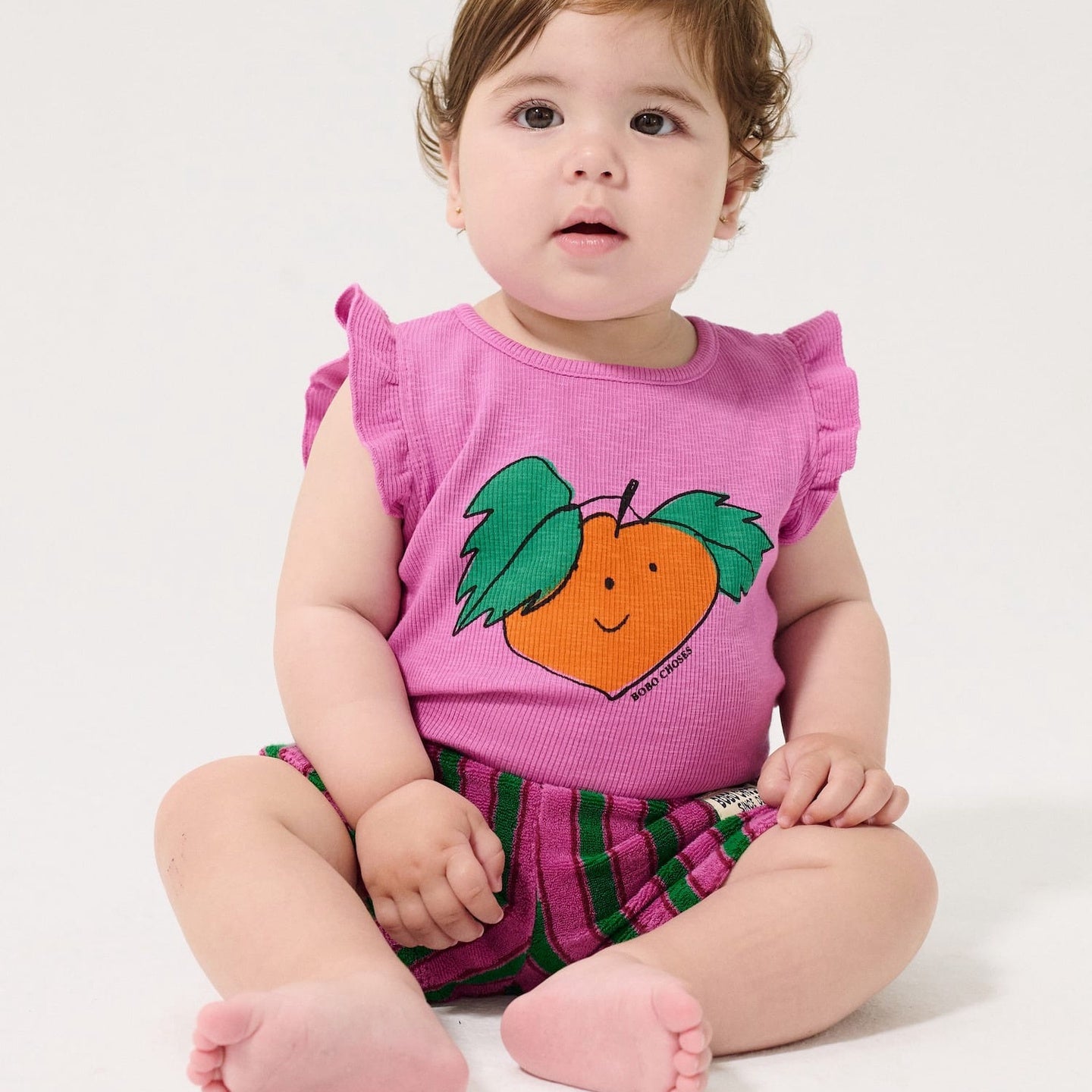 Bobo Choses | Tangerine ruffled body