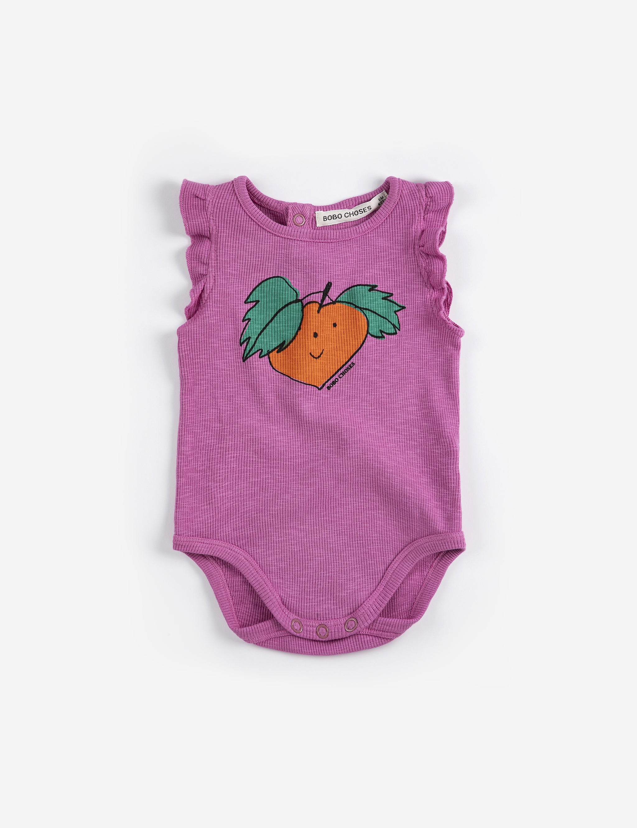 Bobo Choses | Tangerine ruffled body