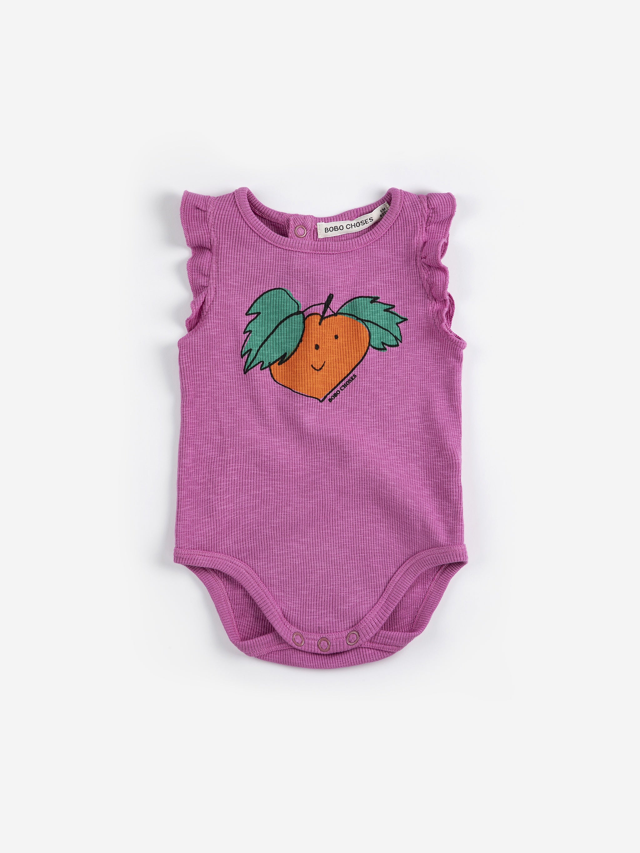 Bobo Choses | Tangerine ruffled body