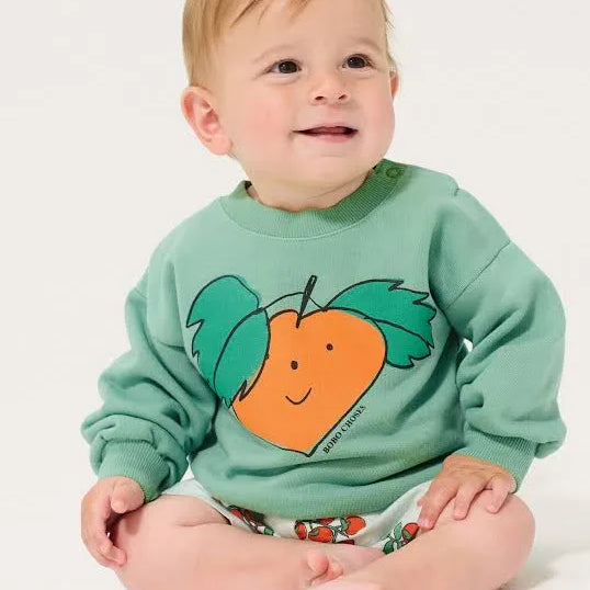 Bobo Choses | Tangerine sweatshirt