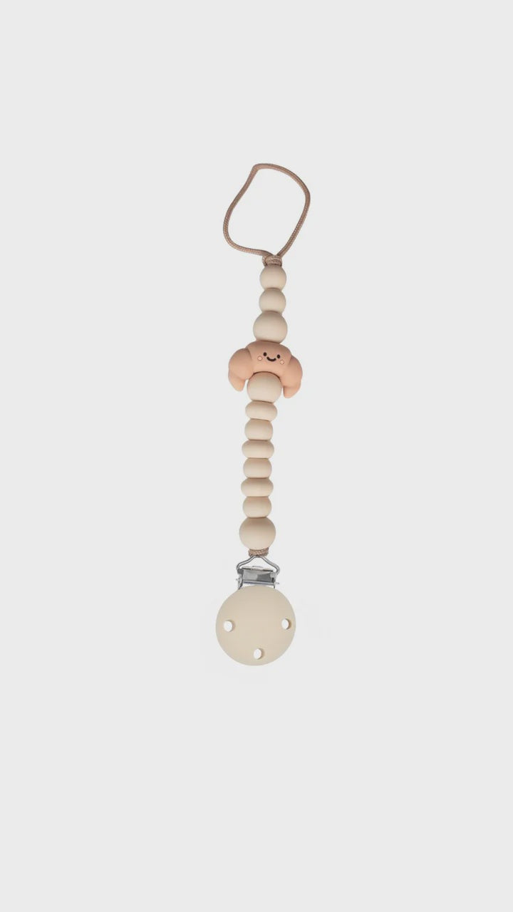 Chewie & more | Keychain croissant linnen