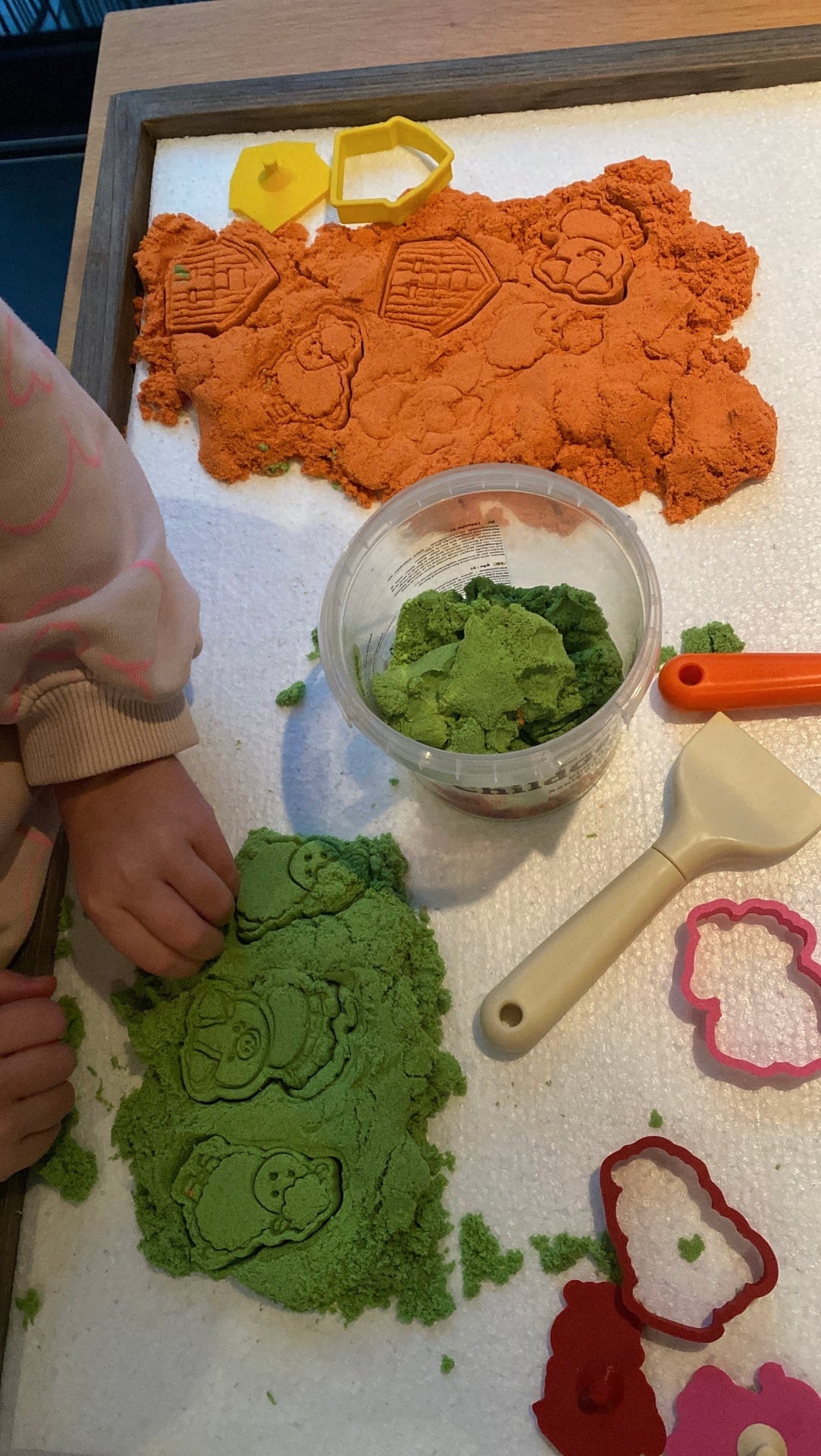 ChildGen| Magical sand 500gr | Groen