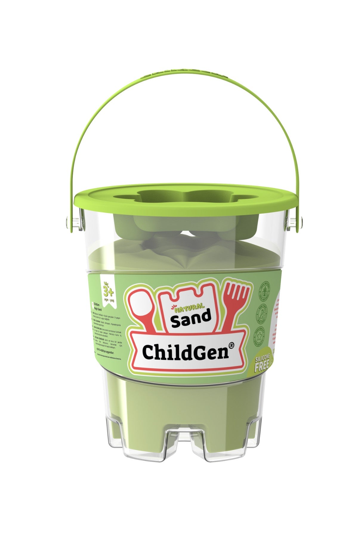 ChildGen| Magical sand 500gr | Groen