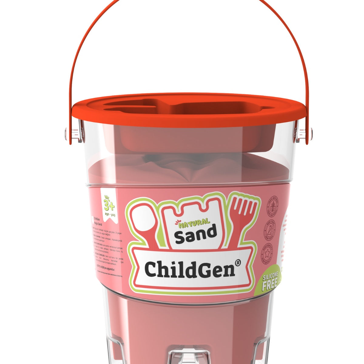 ChildGen| Magical sand 500gr | Rood