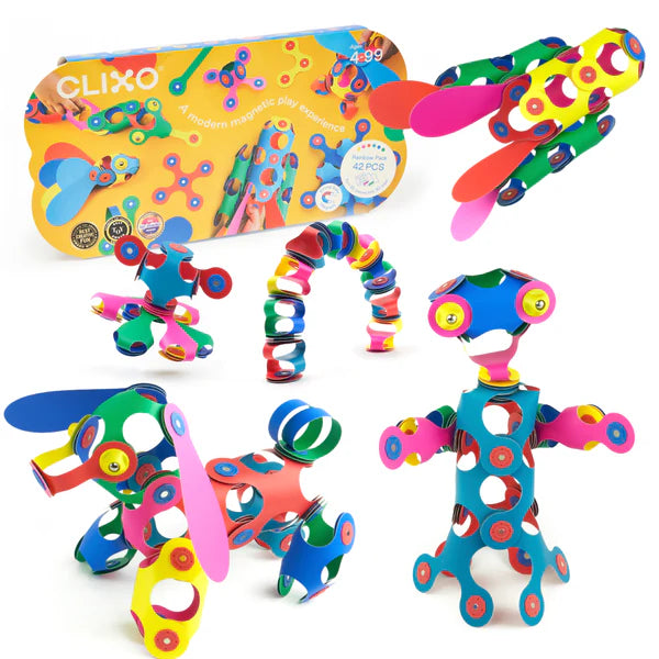 Clixo | Rainbow pack - 42 stuks