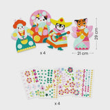 Djeco | Creatief met stickers | Glanzend