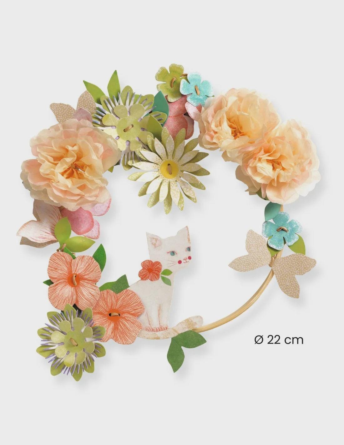 Djeco | Creatieve set DIY | Dalia bloemenkroon