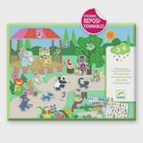 Djeco | Creeeren met stickers | Fanfare