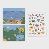 Djeco | Creeeren met stickers | Summertime