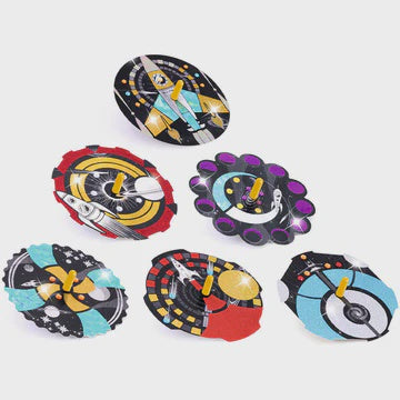 Djeco | DIY Spinning toys - hypno cosmos