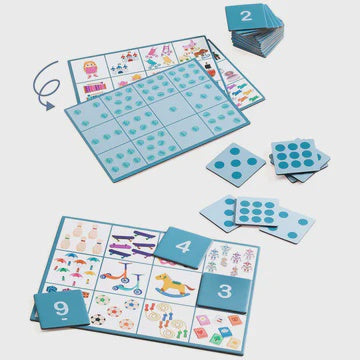Djeco | Eduludo Numero - bingo 3-6 jaar