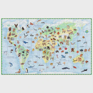 Djeco | Observatie puzzel - Dieren van de wereld 100 stuks