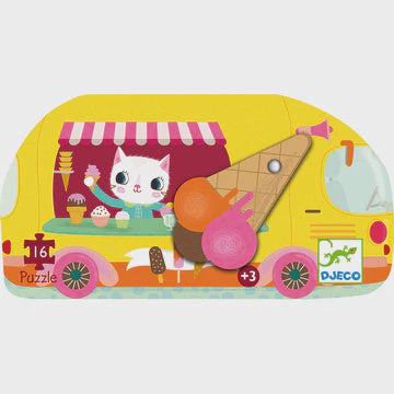 Djeco | Puzzel Ijskar auto