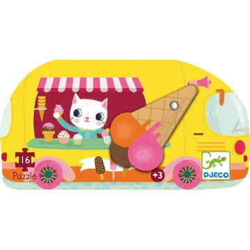 Djeco | Puzzel Ijskar auto