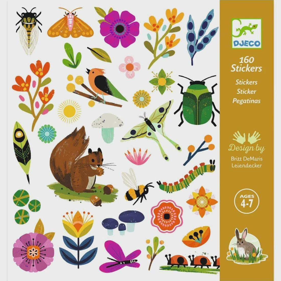 Djeco | Stickers Tuin