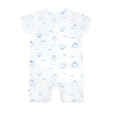 Petit Maison|Sem bodysuit s/sl double jersey | AOP Blue Whale