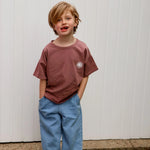 Ella & Rapha | Blue denim pants MOON kids