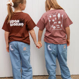 Ella & Rapha | Blue denim pants MOON kids