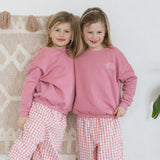 Ella and rapha | Sweater Moonchild | Sweet rose