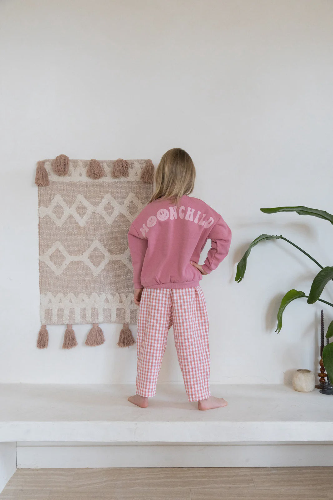 Ella and rapha | Sweater Moonchild | Sweet rose