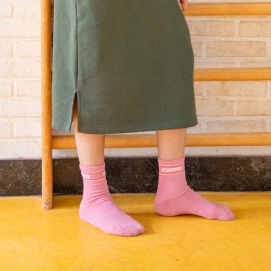 Elle and rapha | Chouchou Socks | Pink