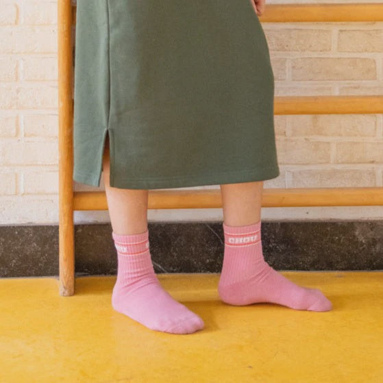 Elle and rapha | Chouchou Socks | Pink