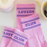 Elle and rapha | Lovers club Socks | Pink