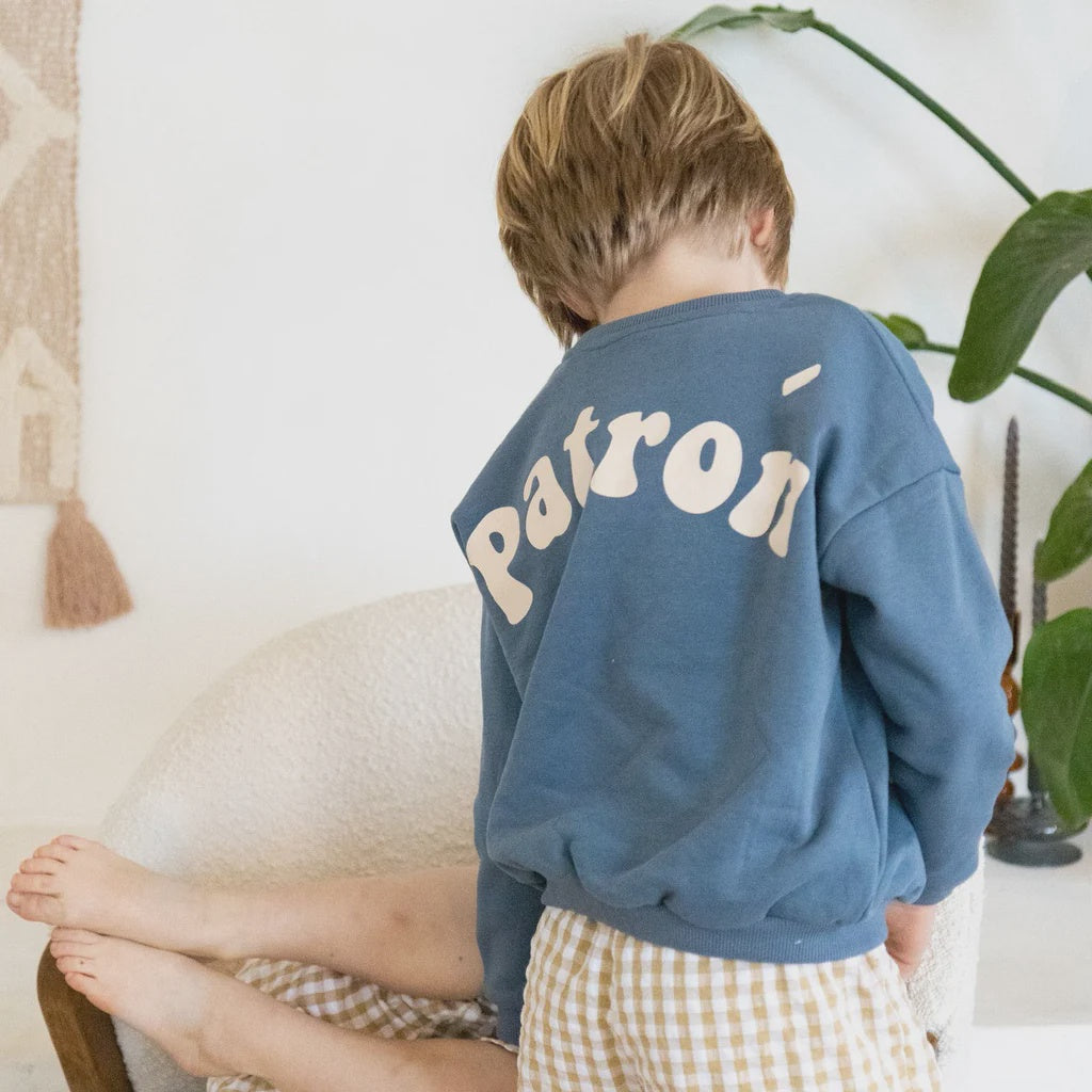 Elle and rapha | Sweater Pátron | Petrol