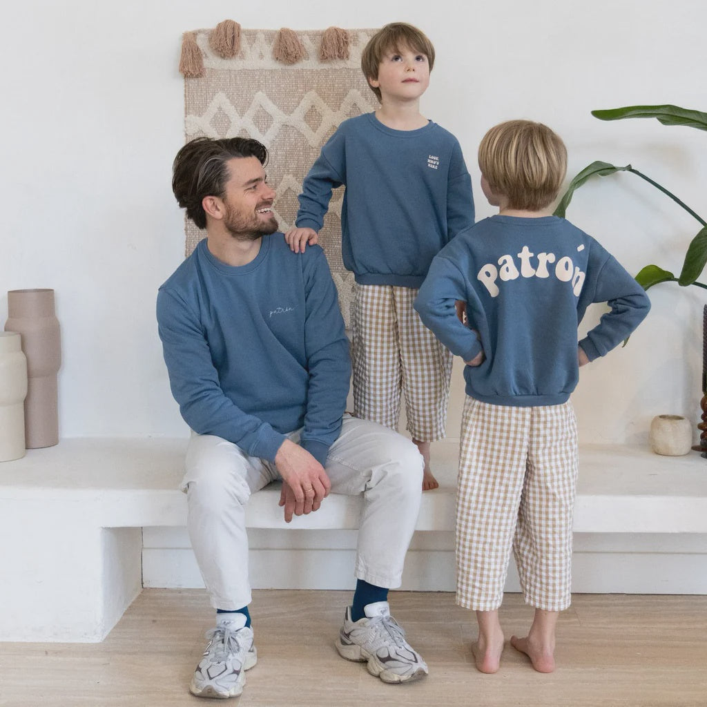 Elle and rapha | Sweater Pátron | Petrol