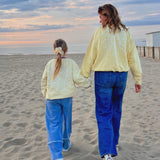 Elle and rapha | Sweater little sun x moon butter yellow