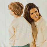 Elle and rapha | Sweater little sun x moon butter yellow