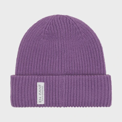 En Fant | Beanie with lining | Bellflower