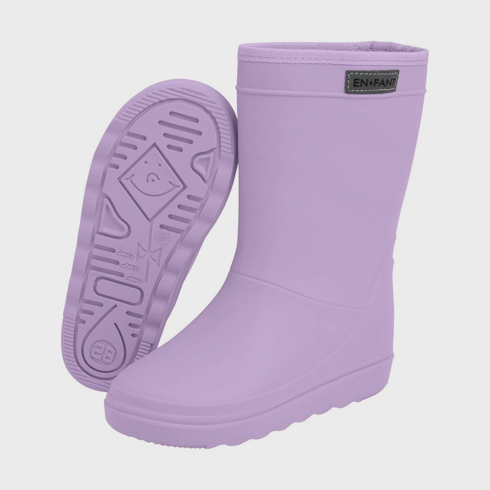 En Fant | Rain boots solid- lavender