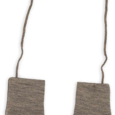 Engel | Baby-mittens size 1| Walnut melange