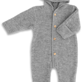 Engel | Hooded Overall Light grey melange