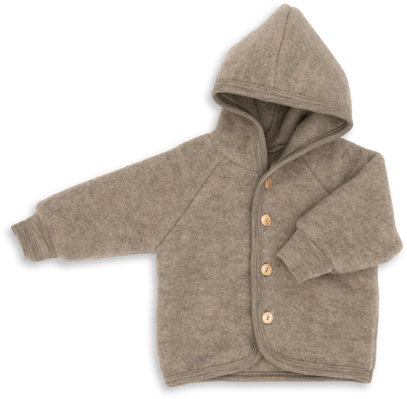 Engel | Hooded jacket - walnut