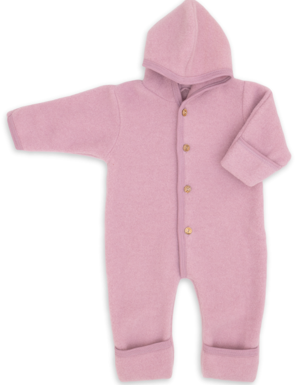 Engel | Hooded overall - Rosewood