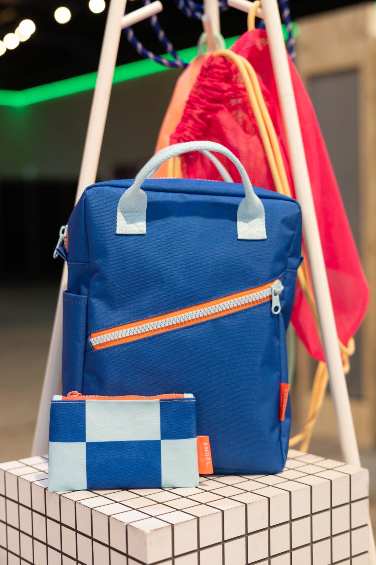 Engel. | Rugzak Medium | blue wave
