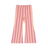 House of Jamie Flared pants violet bellini stripes