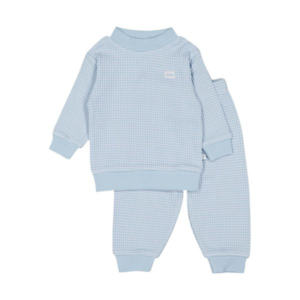 Feetje | Wafelpyjama baby | babyblauw