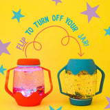 Glo pals | Sensory play jar | ABC theme