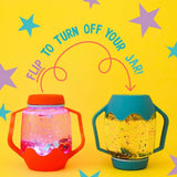 Glo pals | Sensory play jar | ABC theme