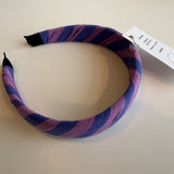 Gooiz | Haarband - streep Lila/blauw
