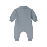 Gray Label | Baby Collar Suit GOTS | stone gray