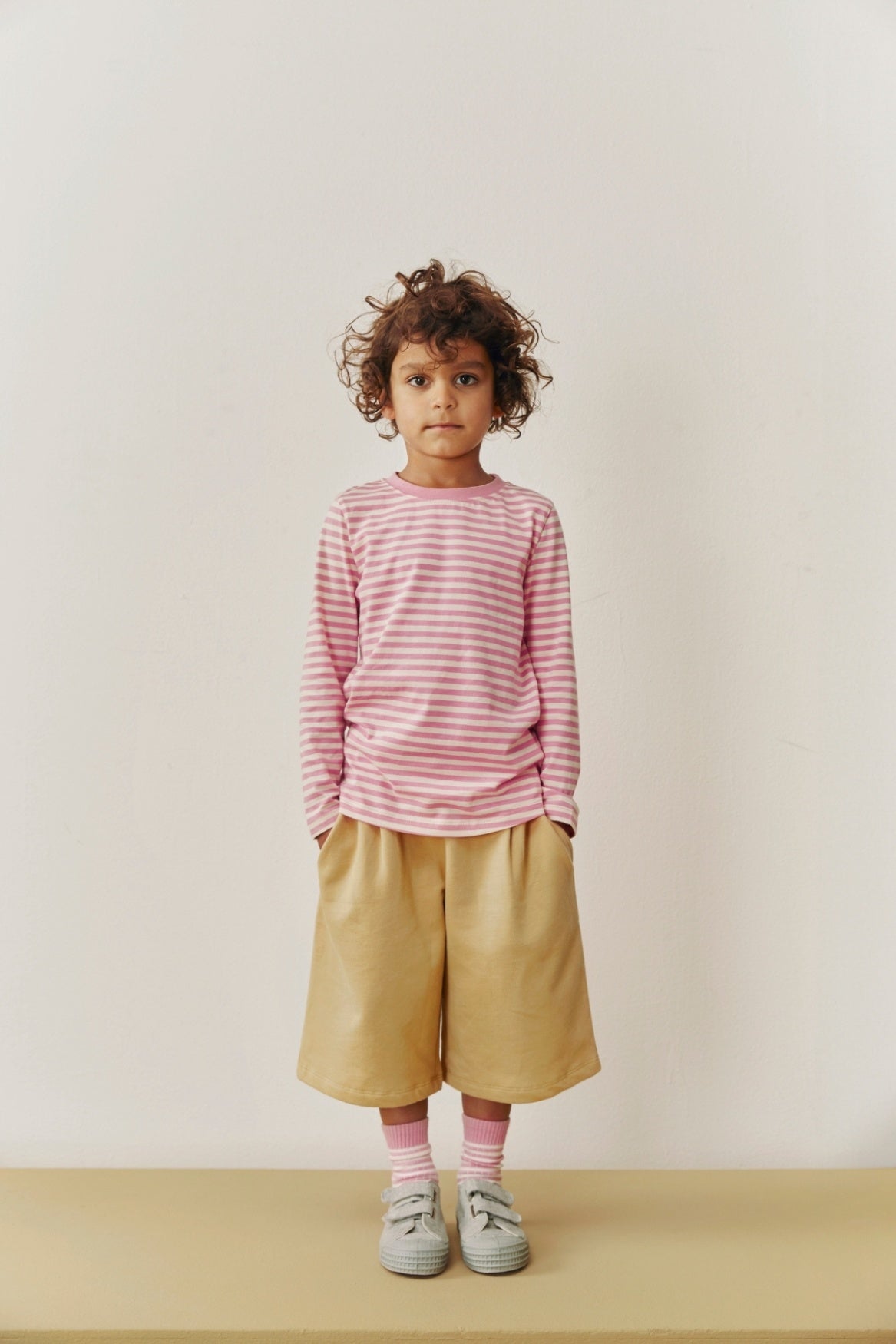 Gray Label | L/S Tee GOTS | bubblegum - cream