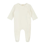 Gray Label | Newborn suit snaps GOTS cream