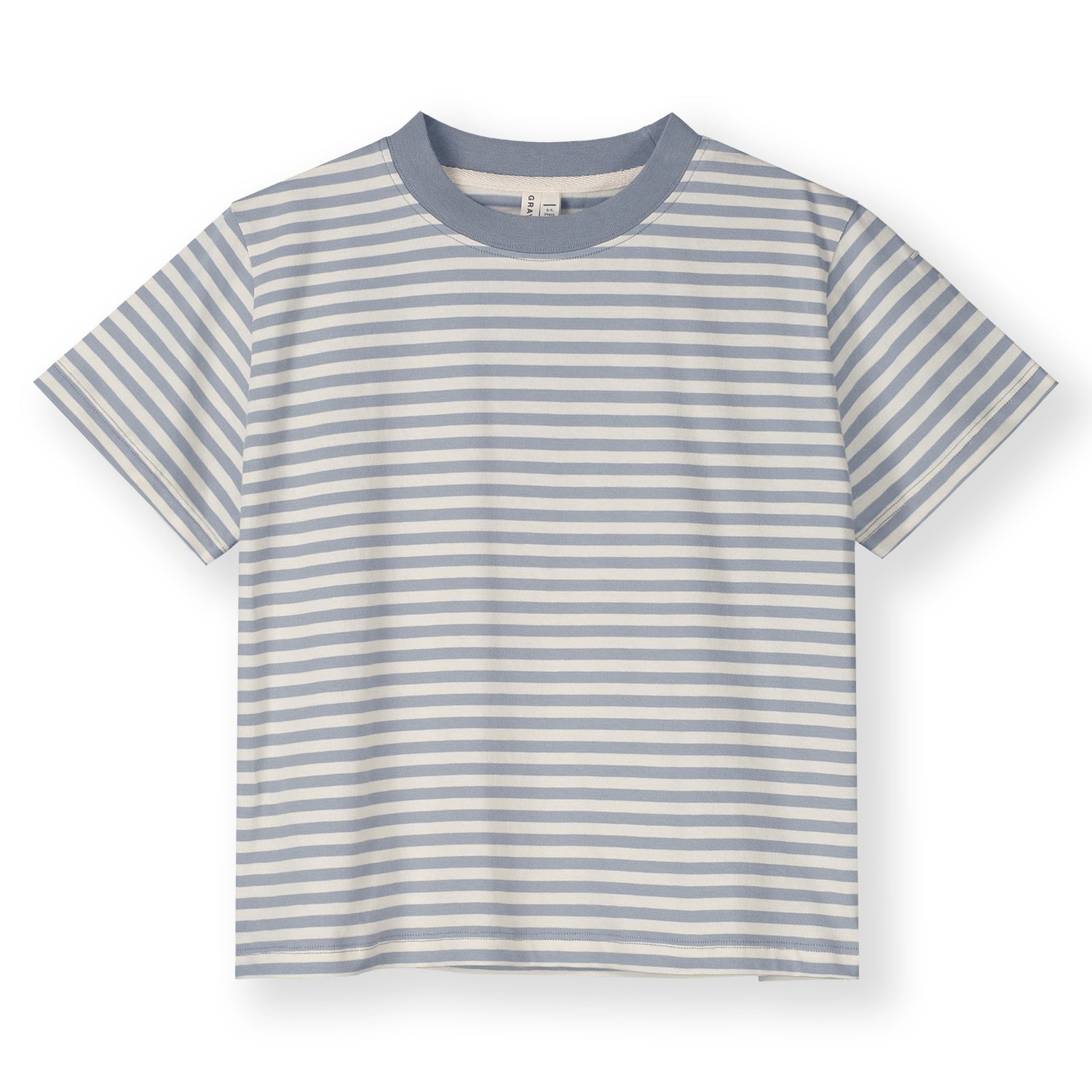 Gray Label | Oversized tee GOTS stone grey - cream