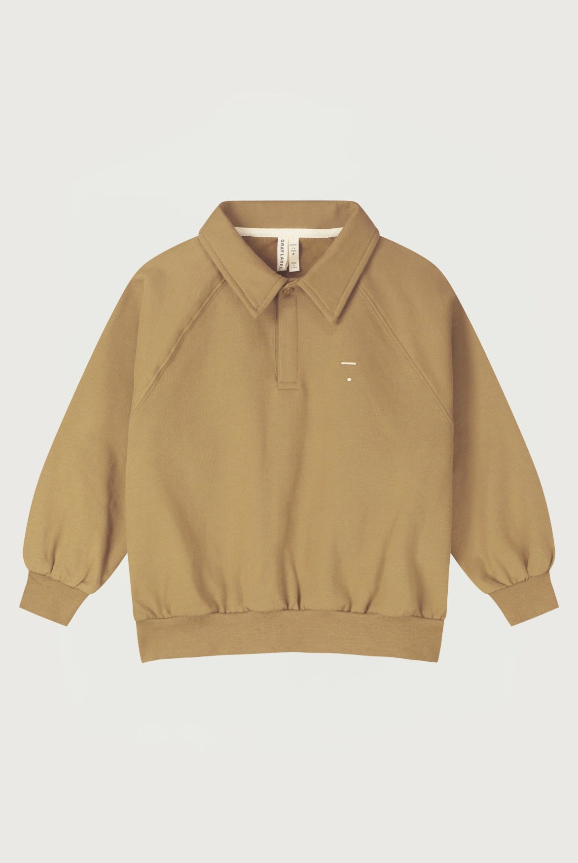 Gray Label | Polo sweatshirt GOTS cookie